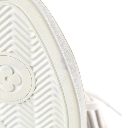 Louis Vuitton Calfskin Reverse Monogram Boombox High Top Sneakers 38 White 10 of 17