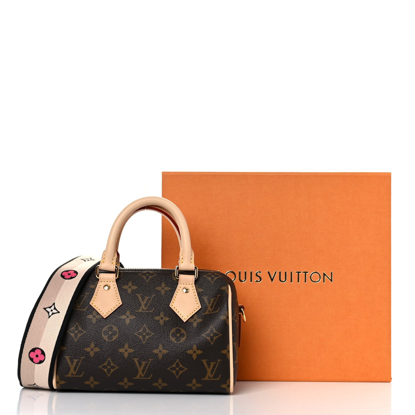 Monogram Speedy Bandouliere 20 Black