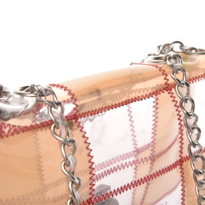 Chanel PVC Stitched Flap Beige Pink 13 of 18