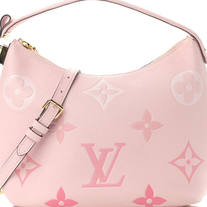 Louis Vuitton Empreinte Monogram Giant By The Pool Marshmallow Hobo PM Bouton De Rose 8 of 16