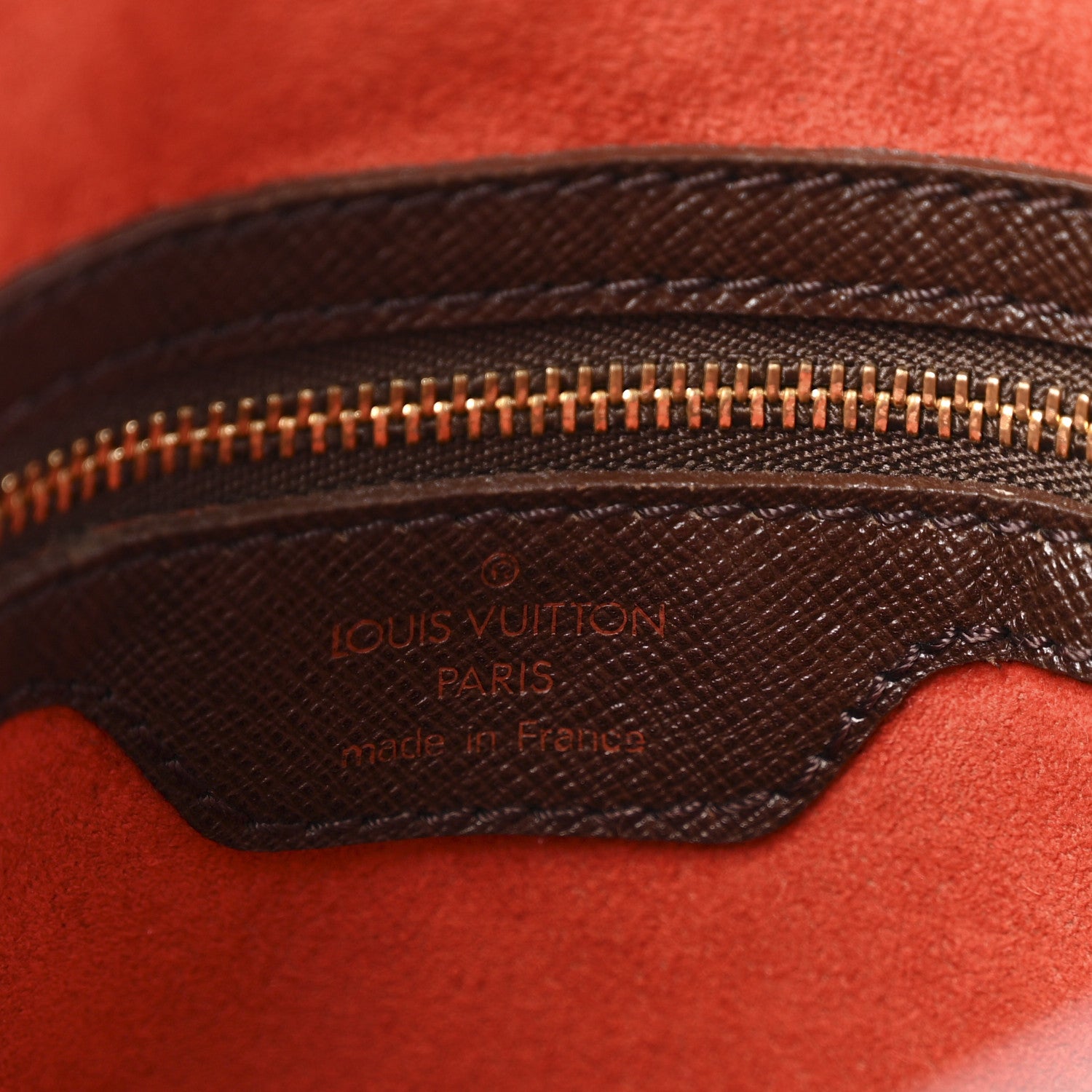 Louis Vuitton Damier Ebene Marais Bucket 23 6 of 12