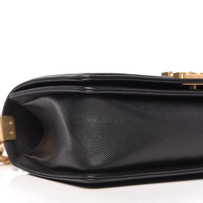 Chanel Caviar Quilted Medium Boy Flap Black 6 of 11