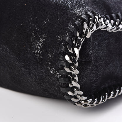 Stella McCartney Shaggy Deer Falabella Fold Over Tote Black 9 of 9