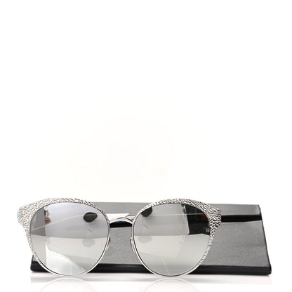 Christian Dior Metal Mirrored Unique Limited Edition Sunglasses Silver 8 of 8