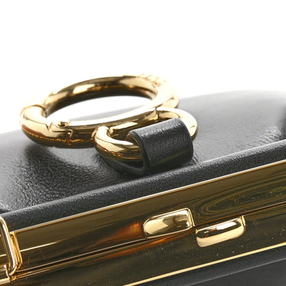 Fendi Shiny Nappa Nano Fendi First Bag Charm Black 10 of 12