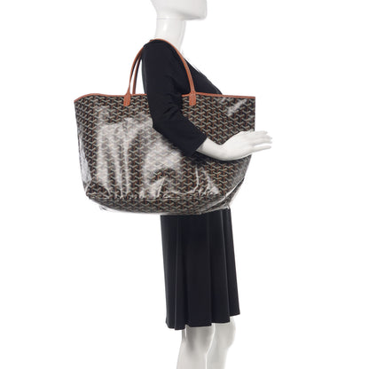 Goyard Goyardine Saint Louis GM Black Gold 2 of 11