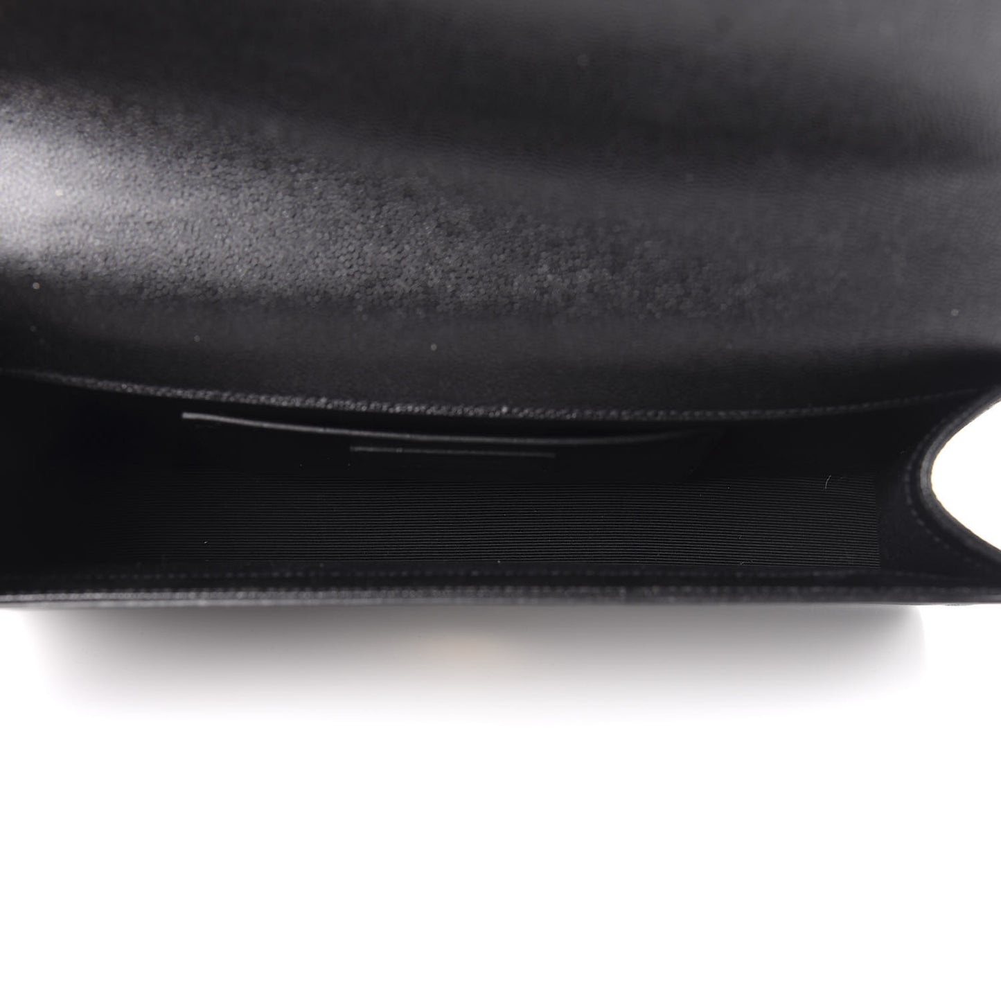 Grain De Poudre Monogram Cassandre Clutch Black