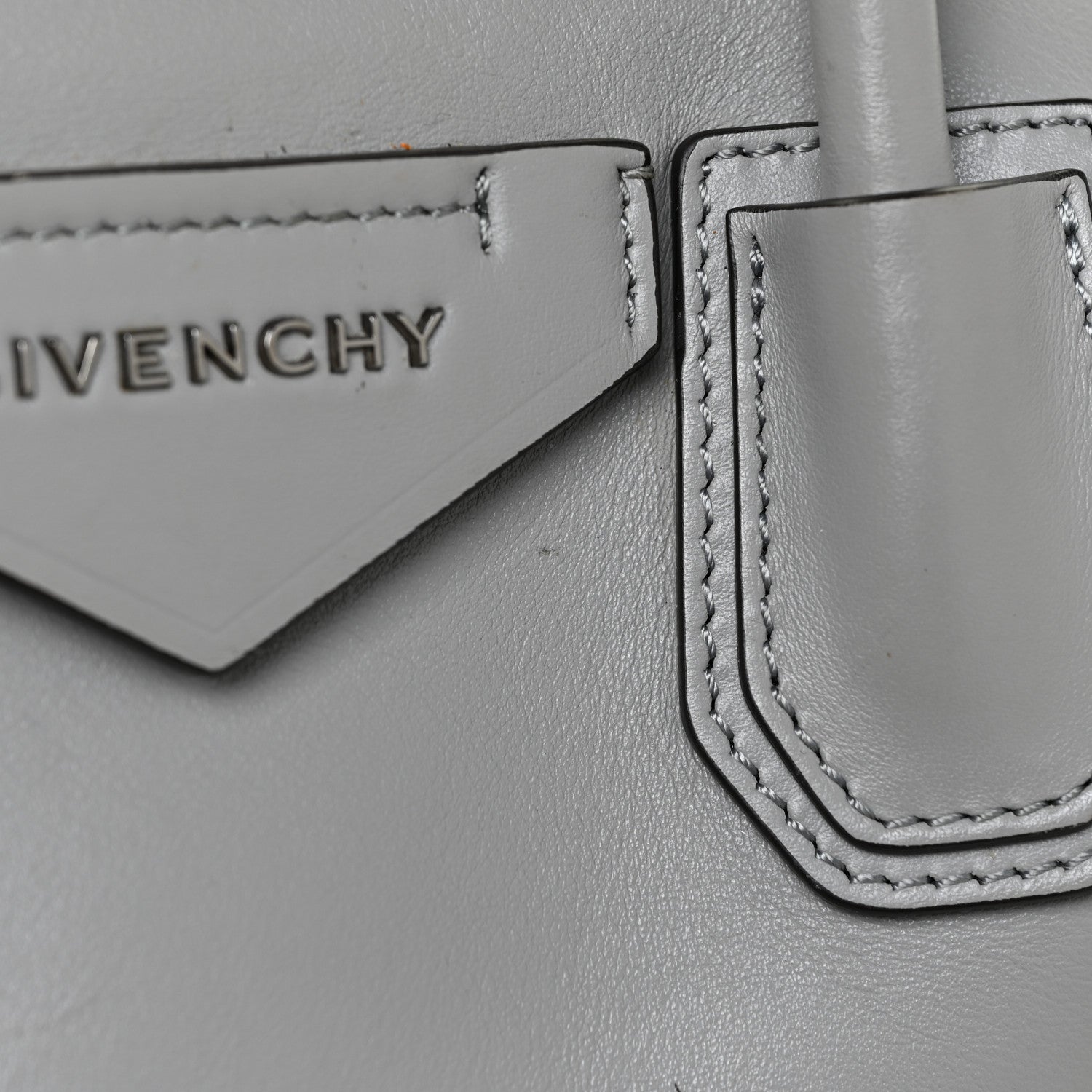 Givenchy Calfskin Small Soft Antigona Pearl Grey 17 of 19