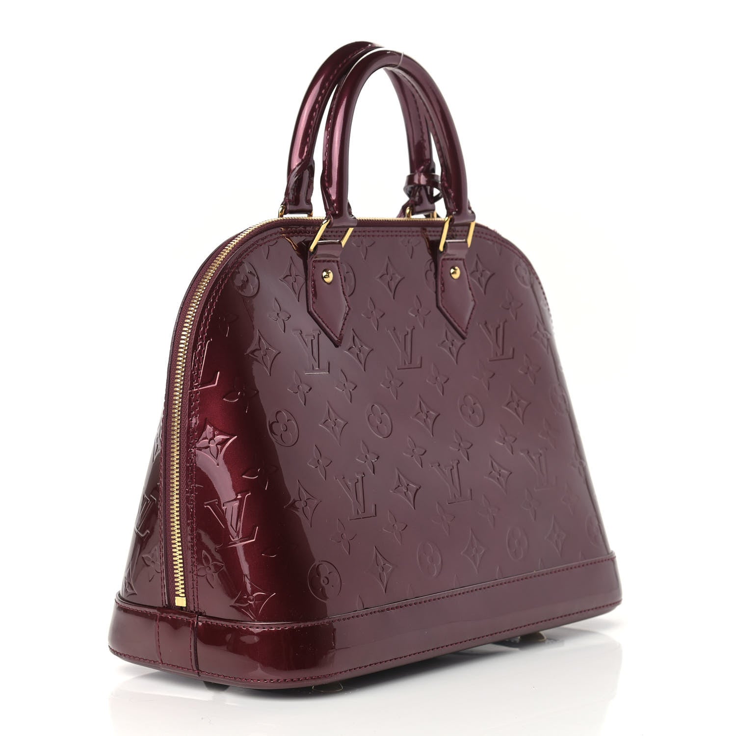 Louis Vuitton Vernis Alma PM Rouge Fauviste 3 of 9