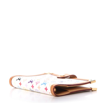 Louis Vuitton Monogram Multicolor Small Ring Agenda Cover White 4 of 6