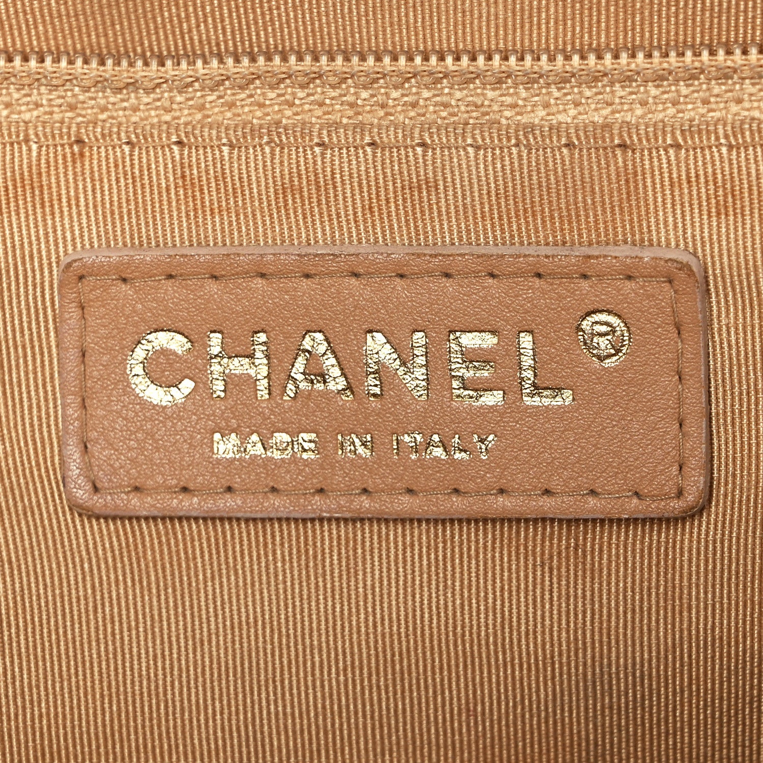 Chanel Caviar Quilted Grand Shopping Tote GST Beige 6 of 19
