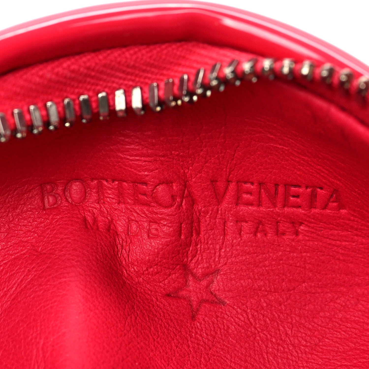 Bottega Veneta Patent Nappa Intrecciato Mini Jodie Candy Stripe 6 of 7