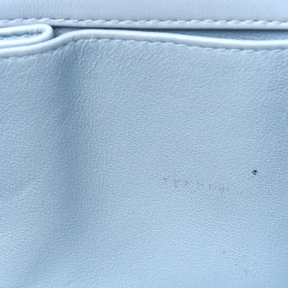 Chanel Lambskin East West Chocolate Bar Flap Light Blue 9 of 20