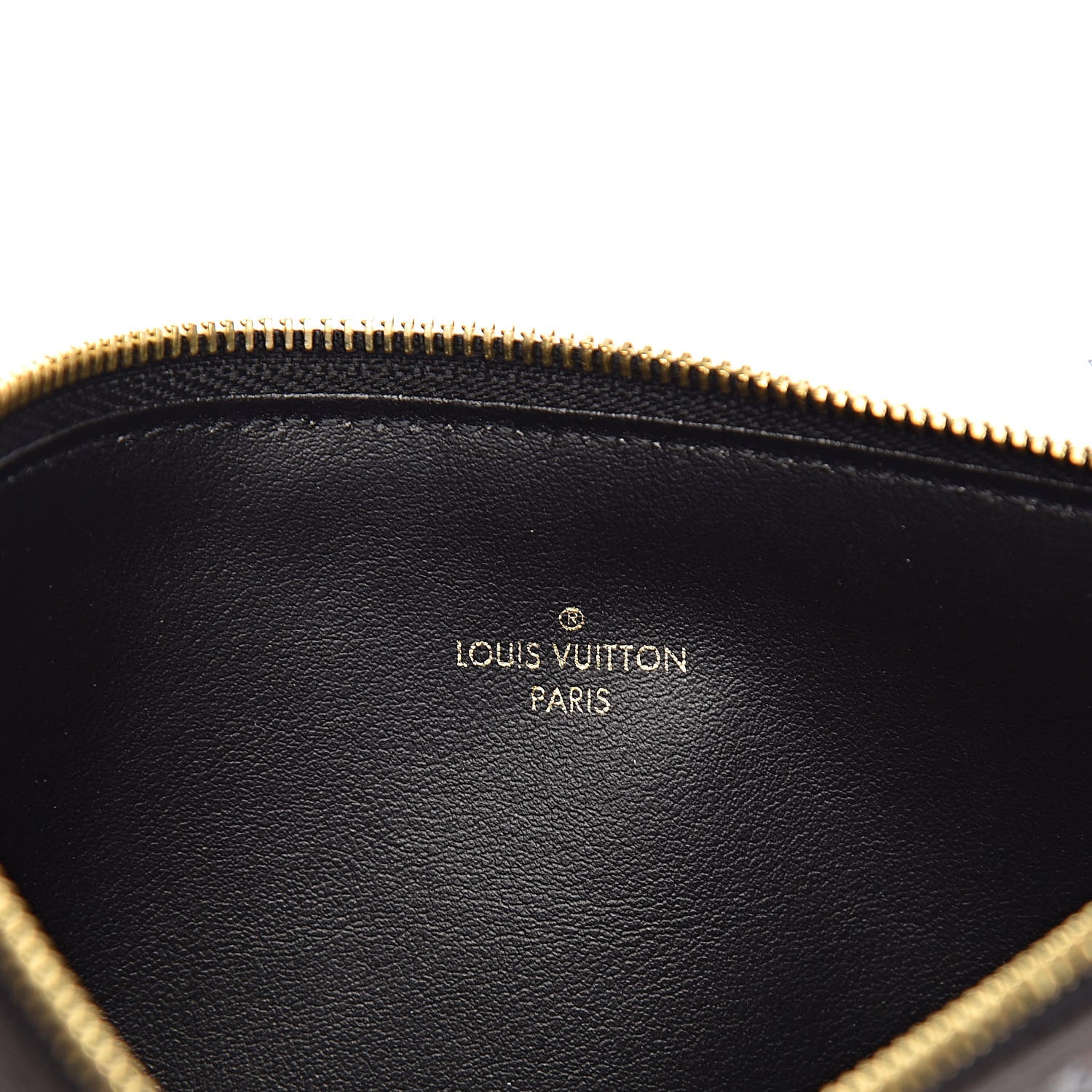 Louis Vuitton Monogram Blossom Felicie Chain Wallet Zippered Insert 6 of 6