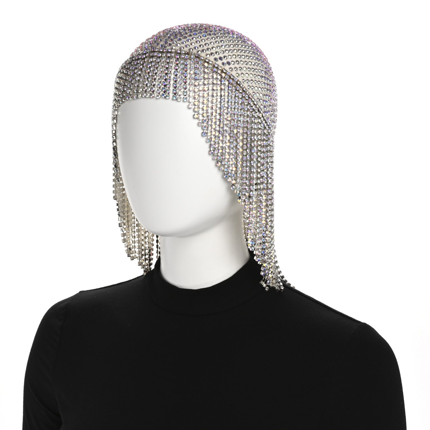 Gucci Swarovski Crystal Headpiece Silver 2 of 7
