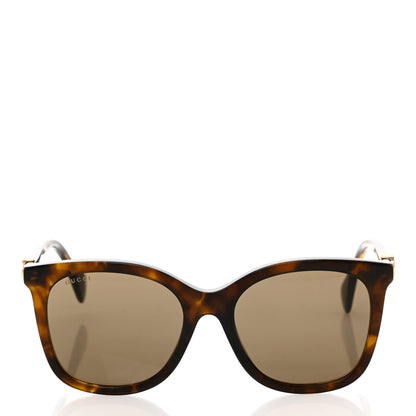 Gucci Acetate Round Sunglasses GG1071S Tortoise 2 of 8