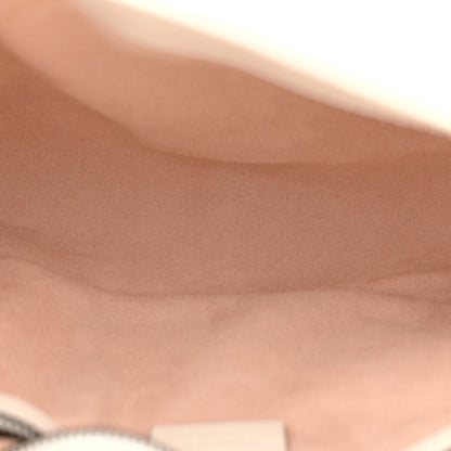 Gucci Calfskin Matelasse Small GG Marmont Shoulder Bag White 5 of 12