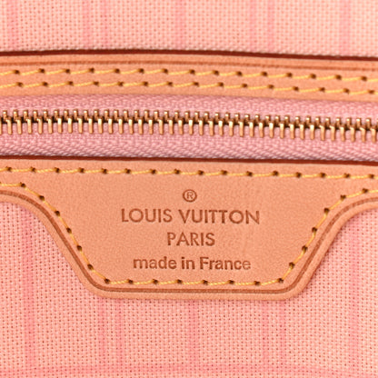 Louis Vuitton Damier Azur Neo Neverfull GM Rose Ballerine 6 of 11