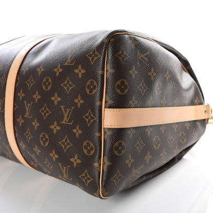 Louis Vuitton Monogram Keepall Bandouliere 50 8 of 13