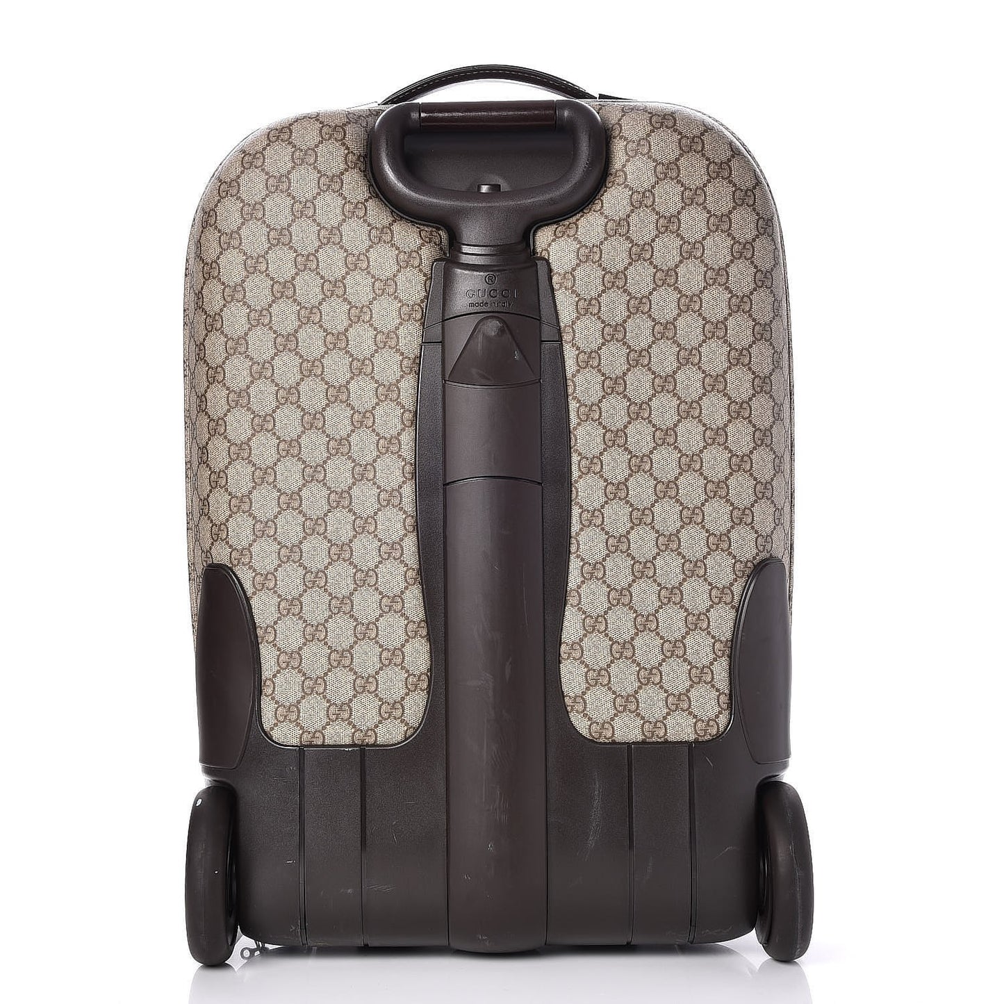 GG Plus Monogram Small Interlocking G Trolley Brown