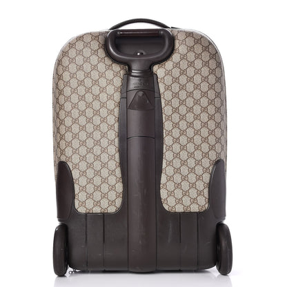 Gucci GG Plus Monogram Small Interlocking G Trolley Brown 5 of 13