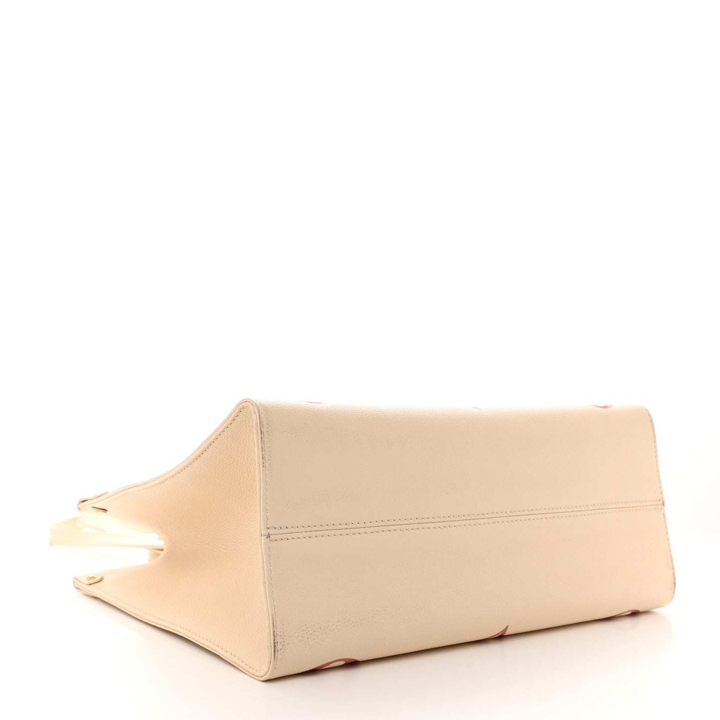 LOUIS VUITTON Empreinte Monogram Giant Onthego MM Creme Rose Trianon
