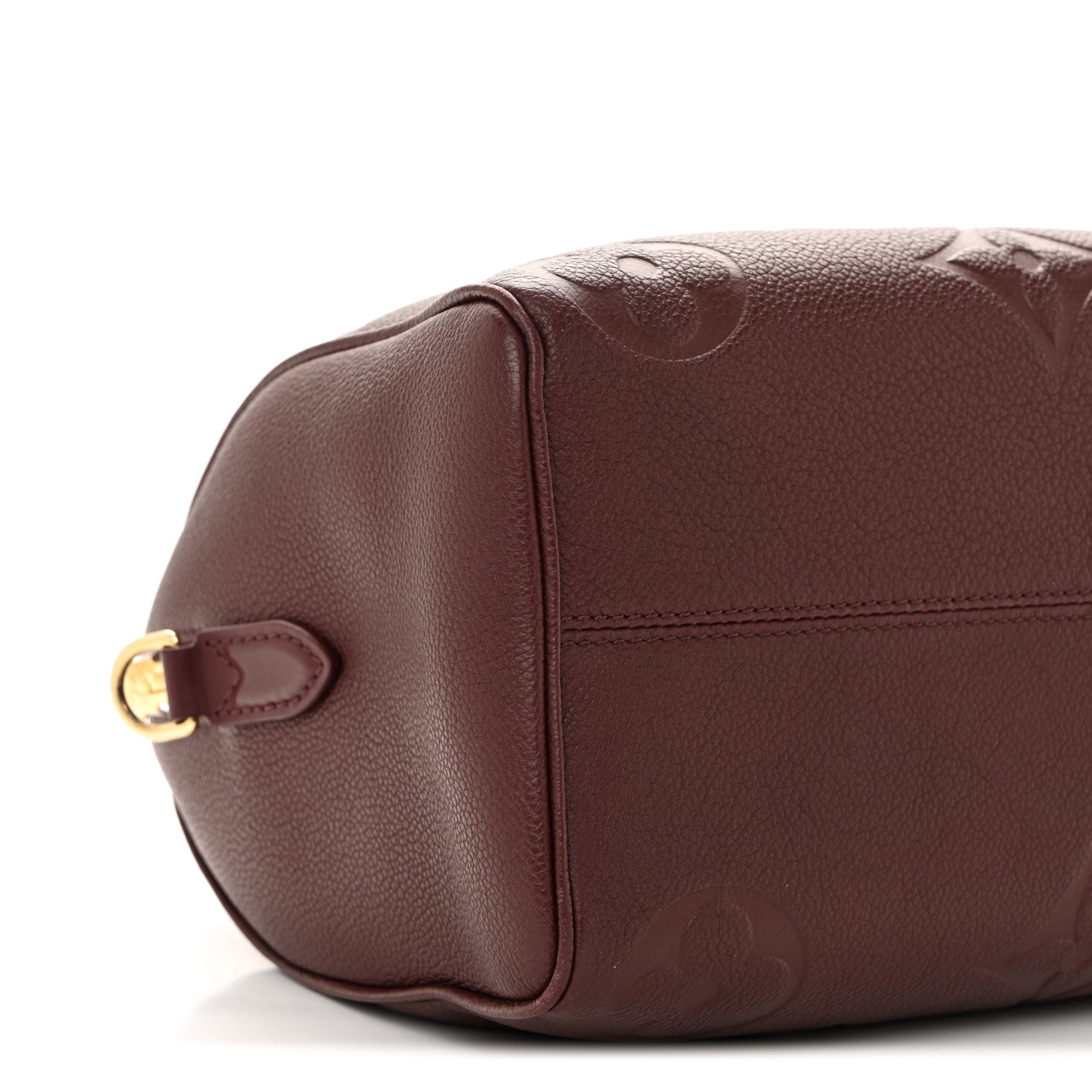 Louis Vuitton Empreinte Monogram Giant Speedy Bandouliere 25 Wine 8 of 11