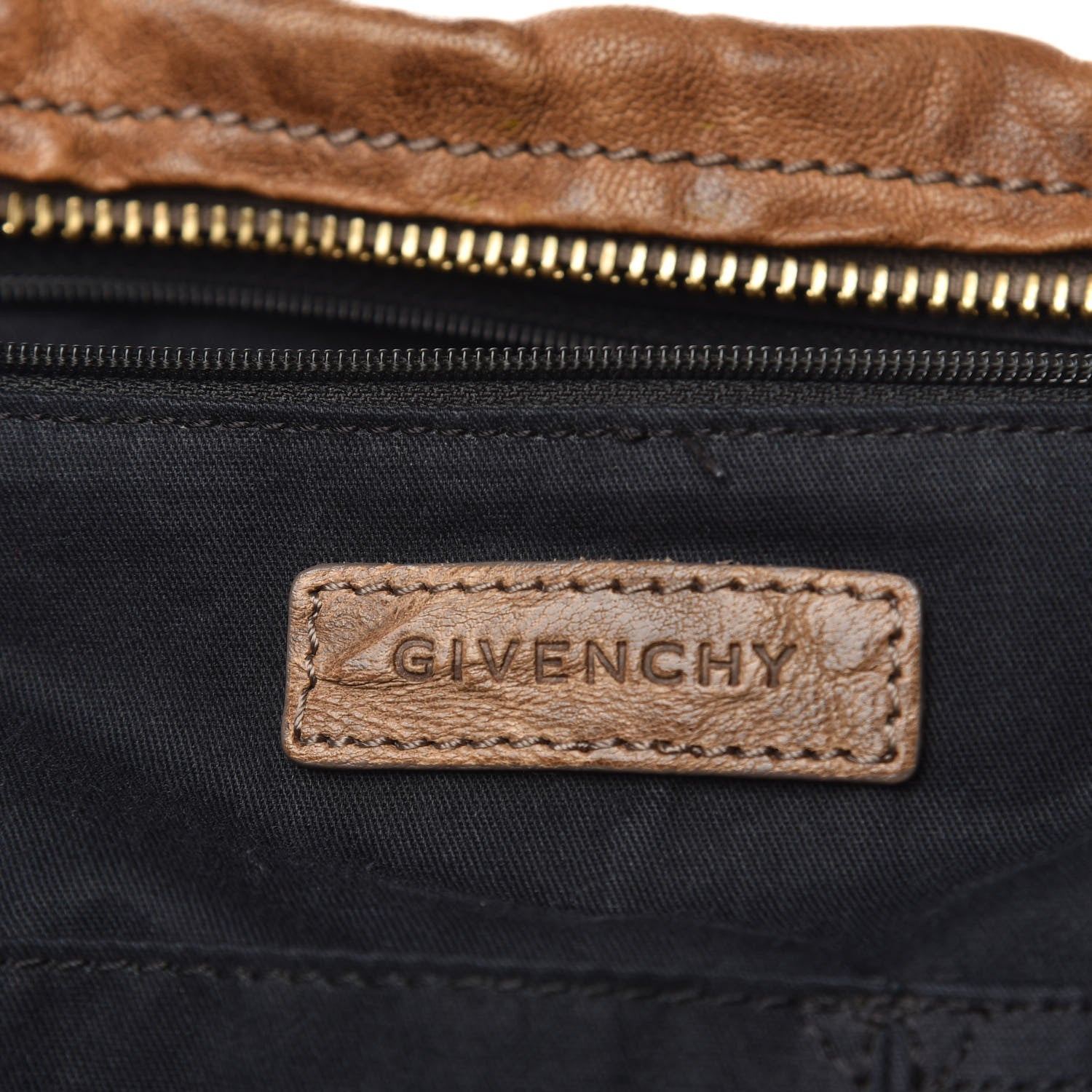 Givenchy Tumbled Sheepskin Large Pandora Charcoal 9 of 19