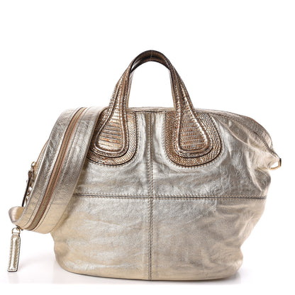 Givenchy Lambskin Small Nightingale Metallic Gold 1 of 22