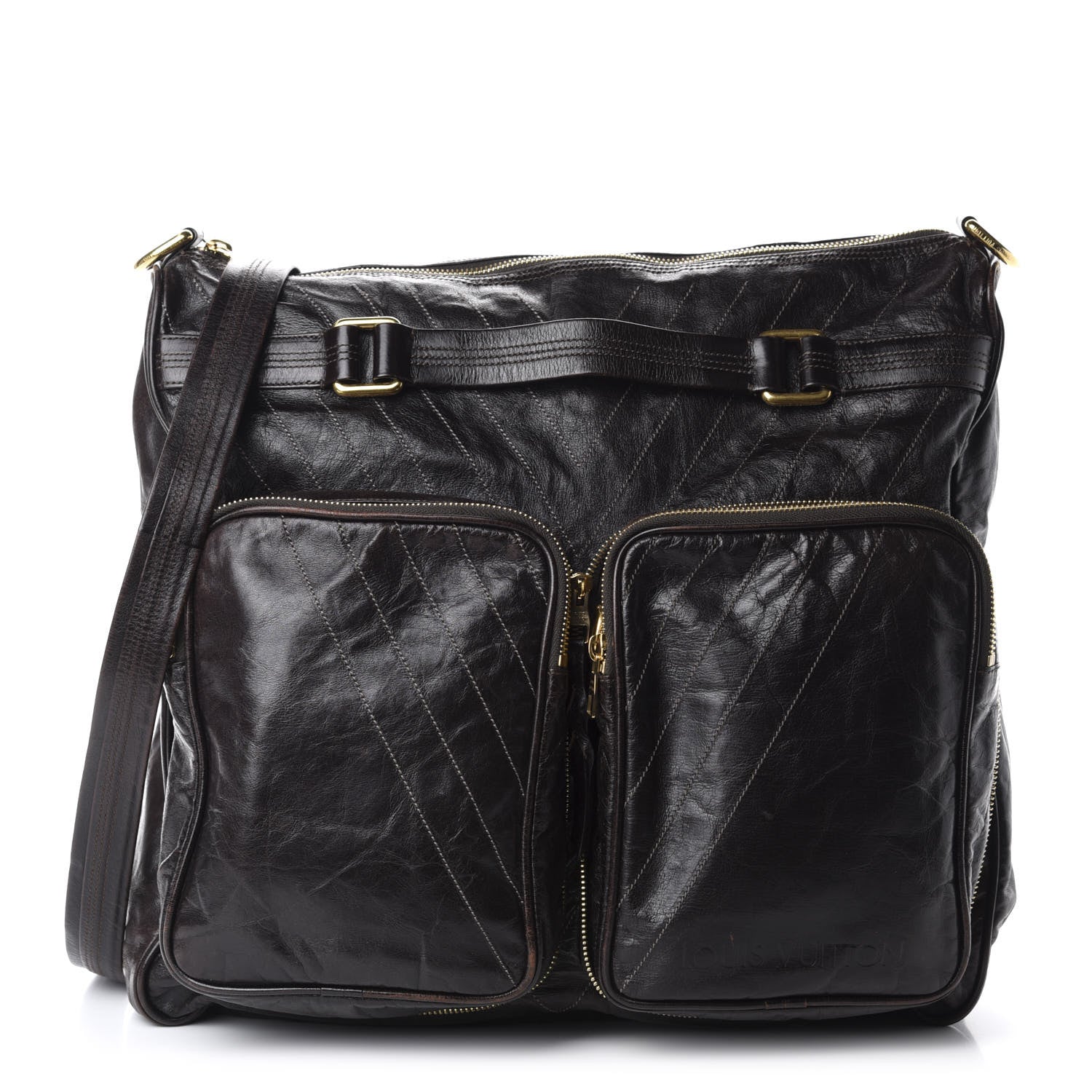 Louis Vuitton Kangaroo Soana Sacoche MM Marron 1 of 11