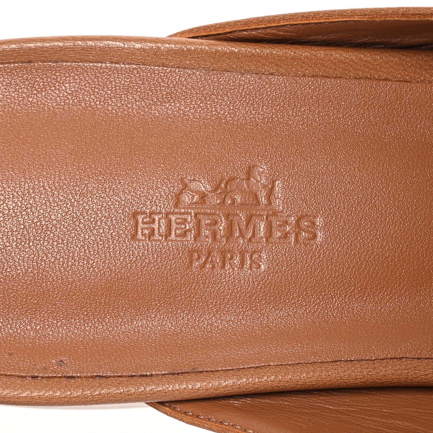 Hermes Goatskin Oz Mules 41 Naturel 8 of 12