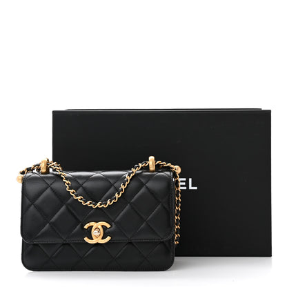 Chanel Calfskin Quilted Mini Perfect Fit Flap Black 12 of 12