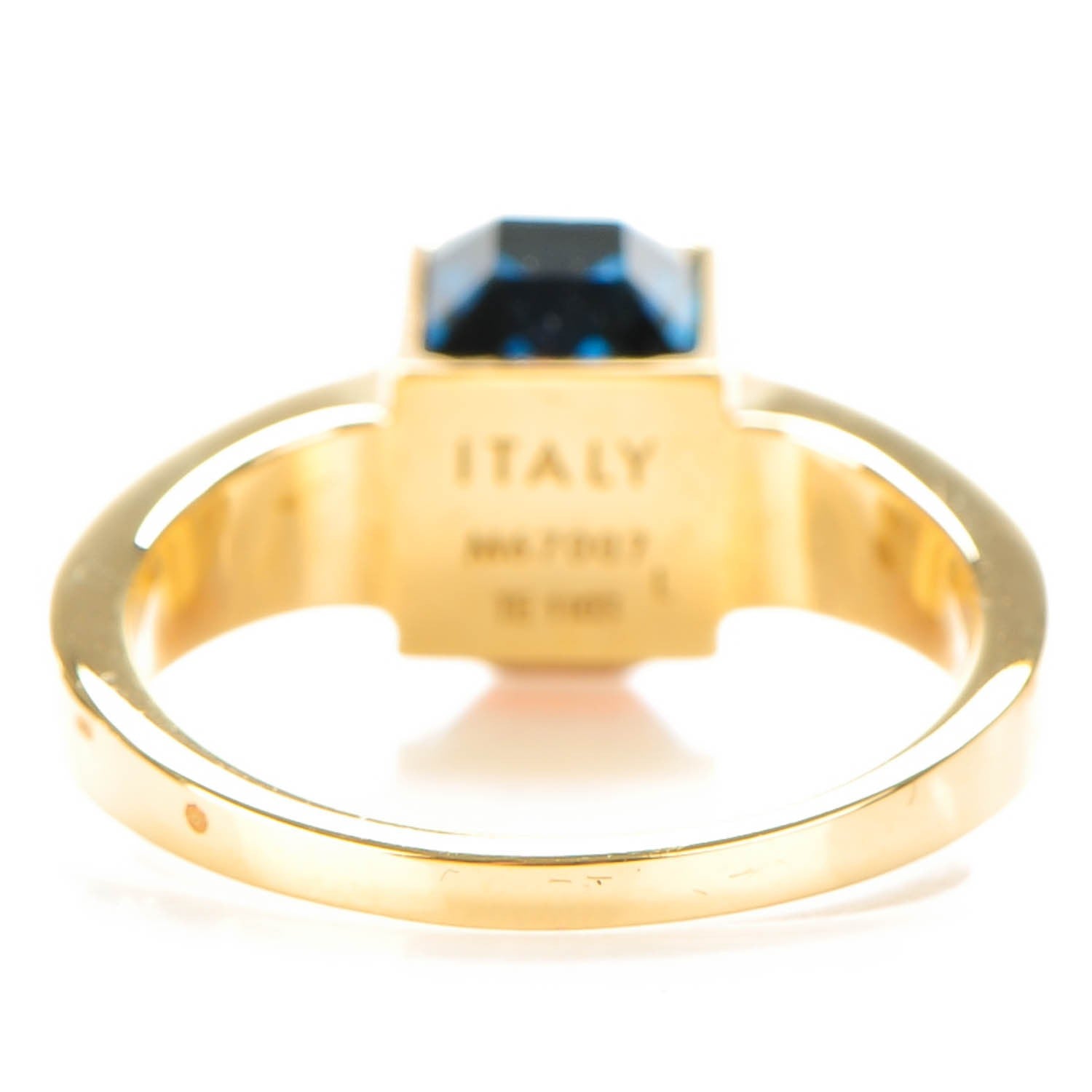 Louis Vuitton Gamble Ring Large 7.5 Gold 3 of 5