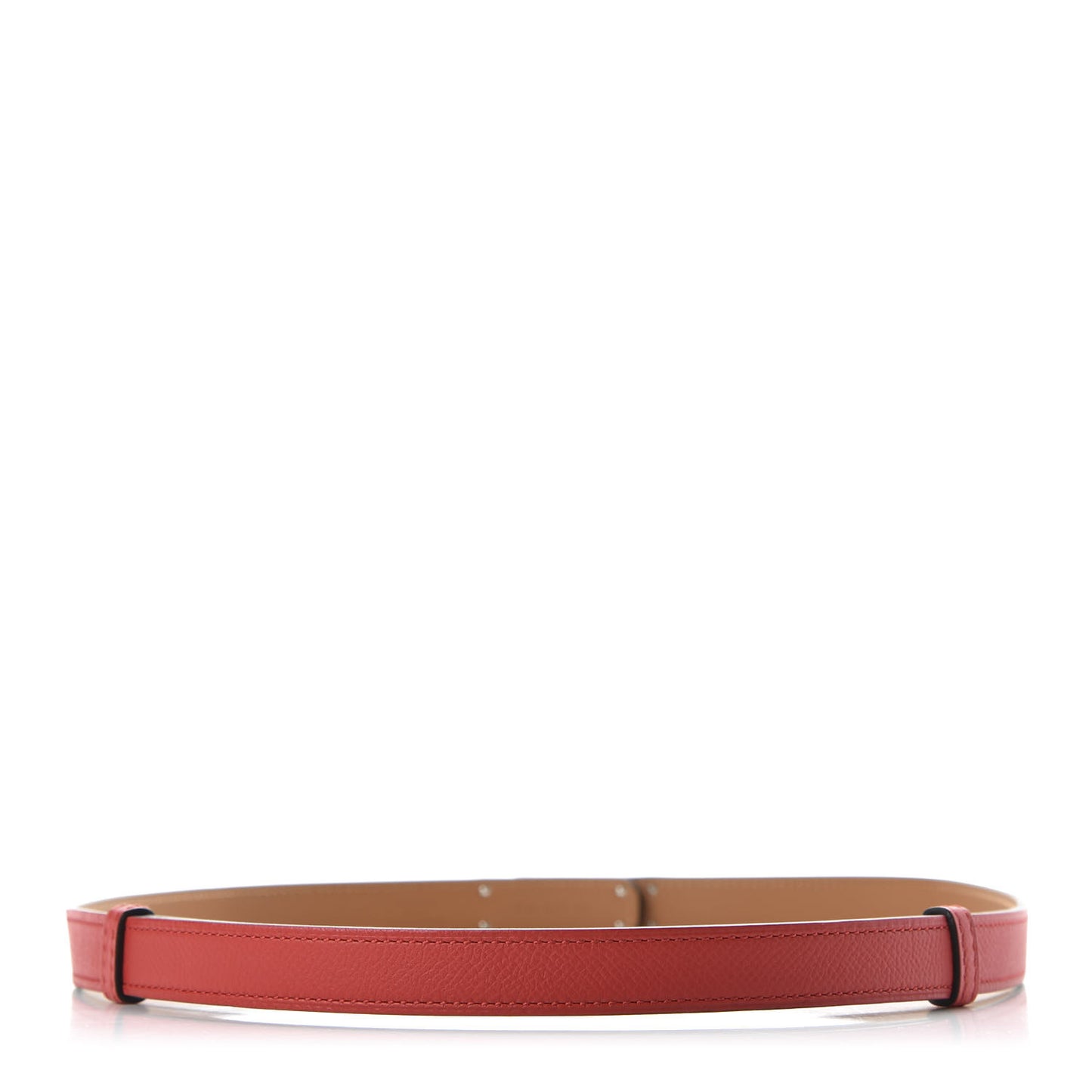 Epsom Kelly Belt Rouge Tomate