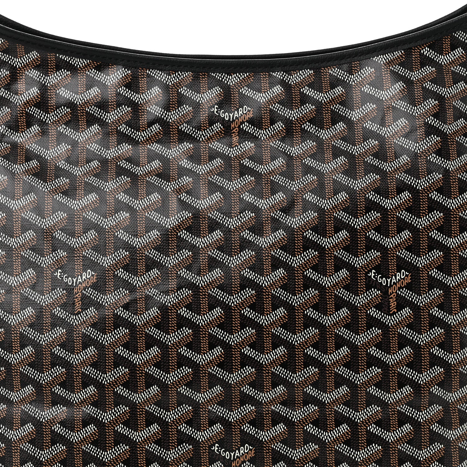 Goyard Goyardine Boheme Hobo Black 9 of 11