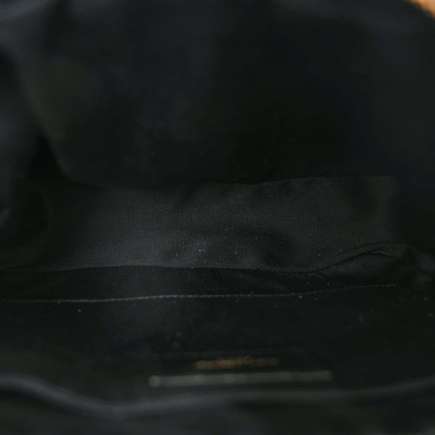 Suede Matelasse Monogram Lou Camera Bag Cinnamon