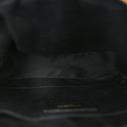 Saint Laurent Suede Matelasse Monogram Lou Camera Bag Cinnamon 4 of 9
