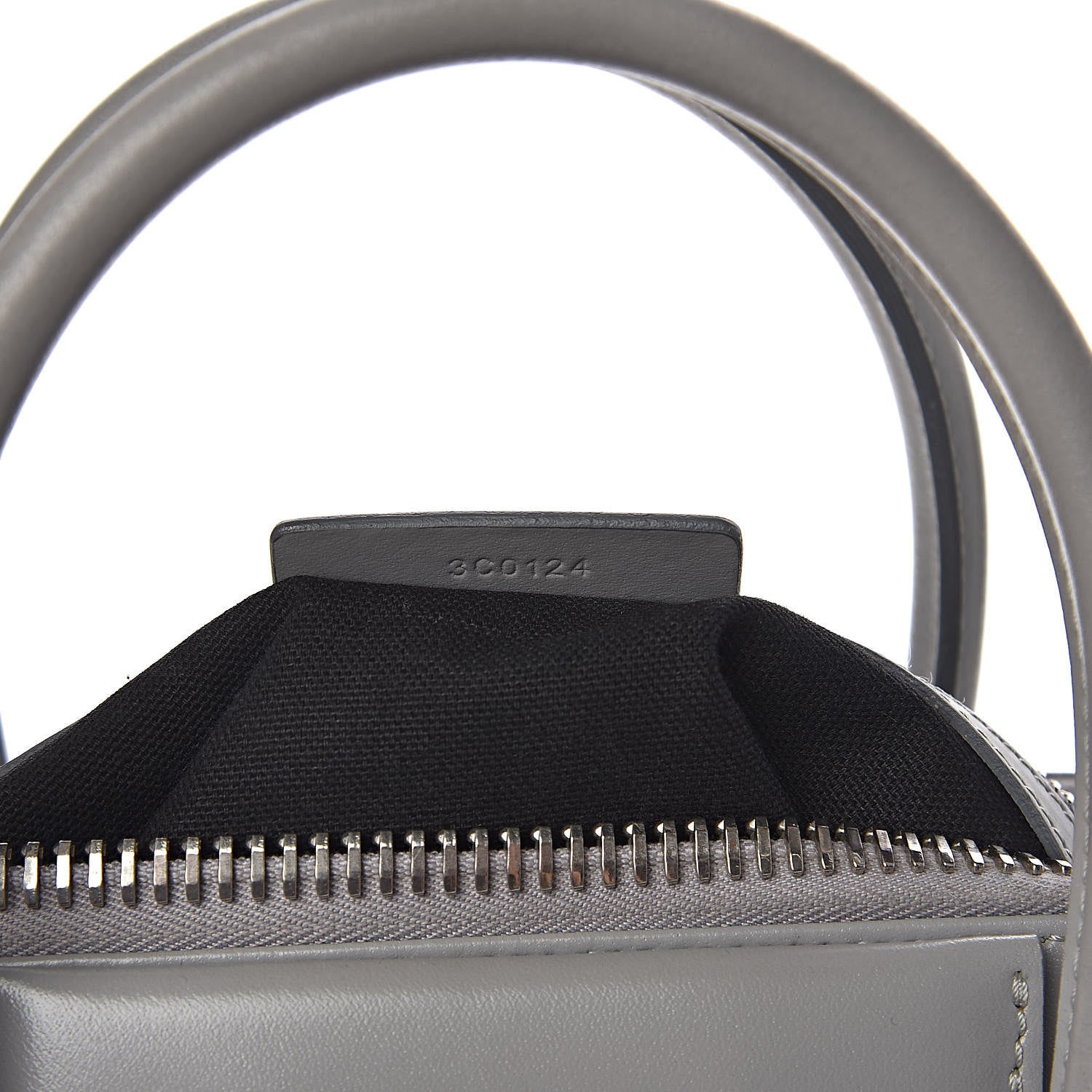 Givenchy Shiny Lord Calfskin Small Antigona Pearl Grey 7 of 19