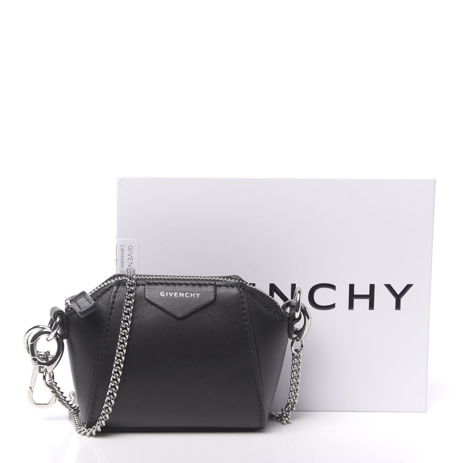Givenchy Lambskin Baby Antigona with Chain Black 11 of 11