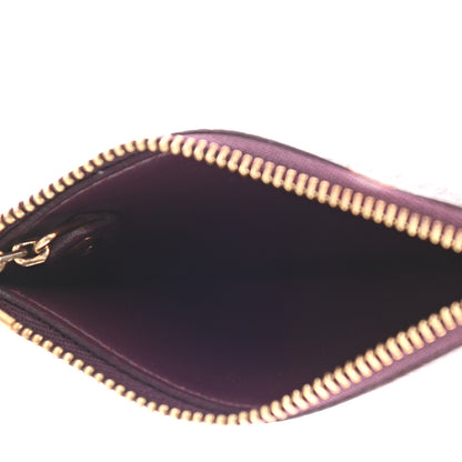 Louis Vuitton Suhali Key Pouch Prune 5 of 13