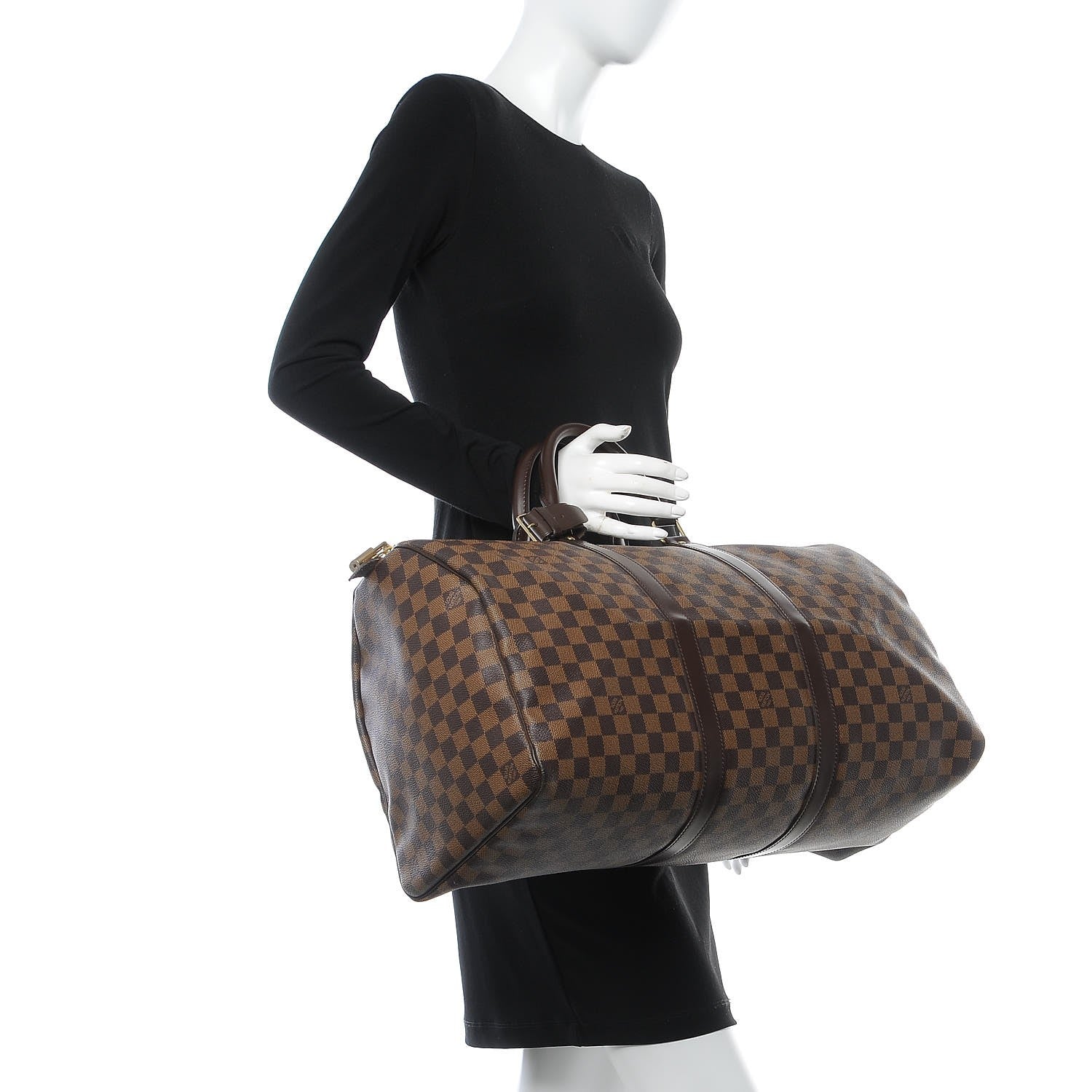 Louis Vuitton Damier Ebene Keepall 50 2 of 7