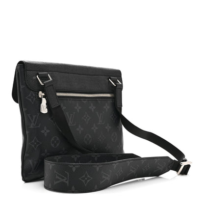 Louis Vuitton Taigarama Outdoor Flap Messenger Black 3 of 10