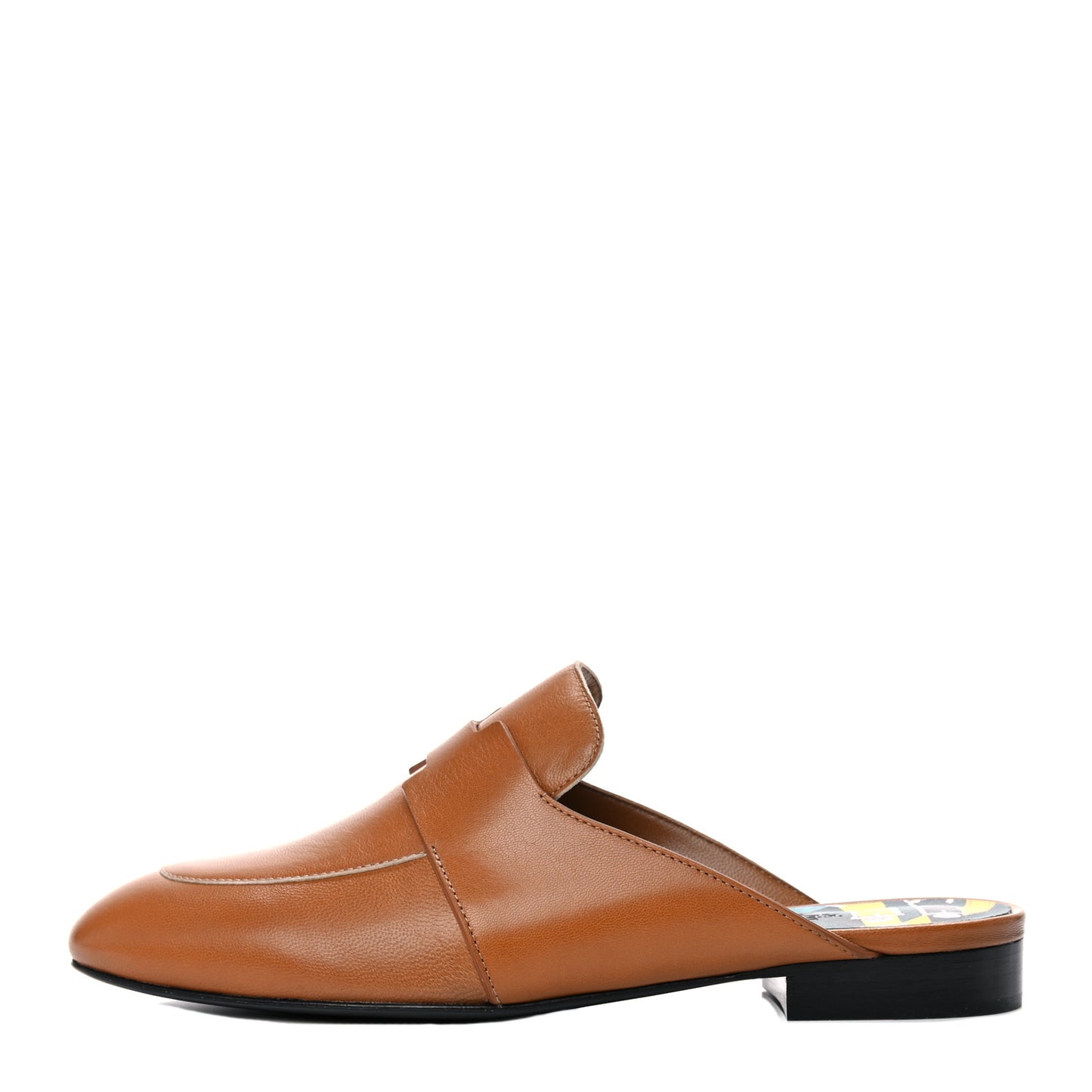 Goatskin Womens Catena Mules 36 Beige Dore