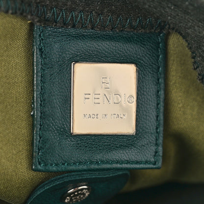 Fendi Jersey Baguette Green 6 of 8