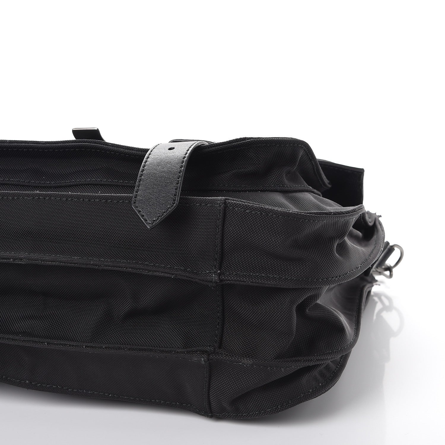 Proenza Schouler Lambskin Nylon Extra Large PS1 Satchel Black 14 of 14