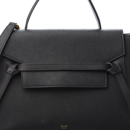 Celine Grained Calfskin Mini Belt Bag Black 6 of 9