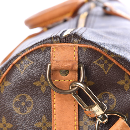 Louis Vuitton Monogram Keepall Bandouliere 55 10 of 16
