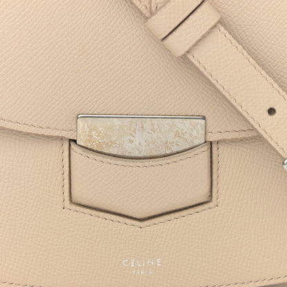 Celine Grained Calfskin Medium Trotteur Ballerina 8 of 13