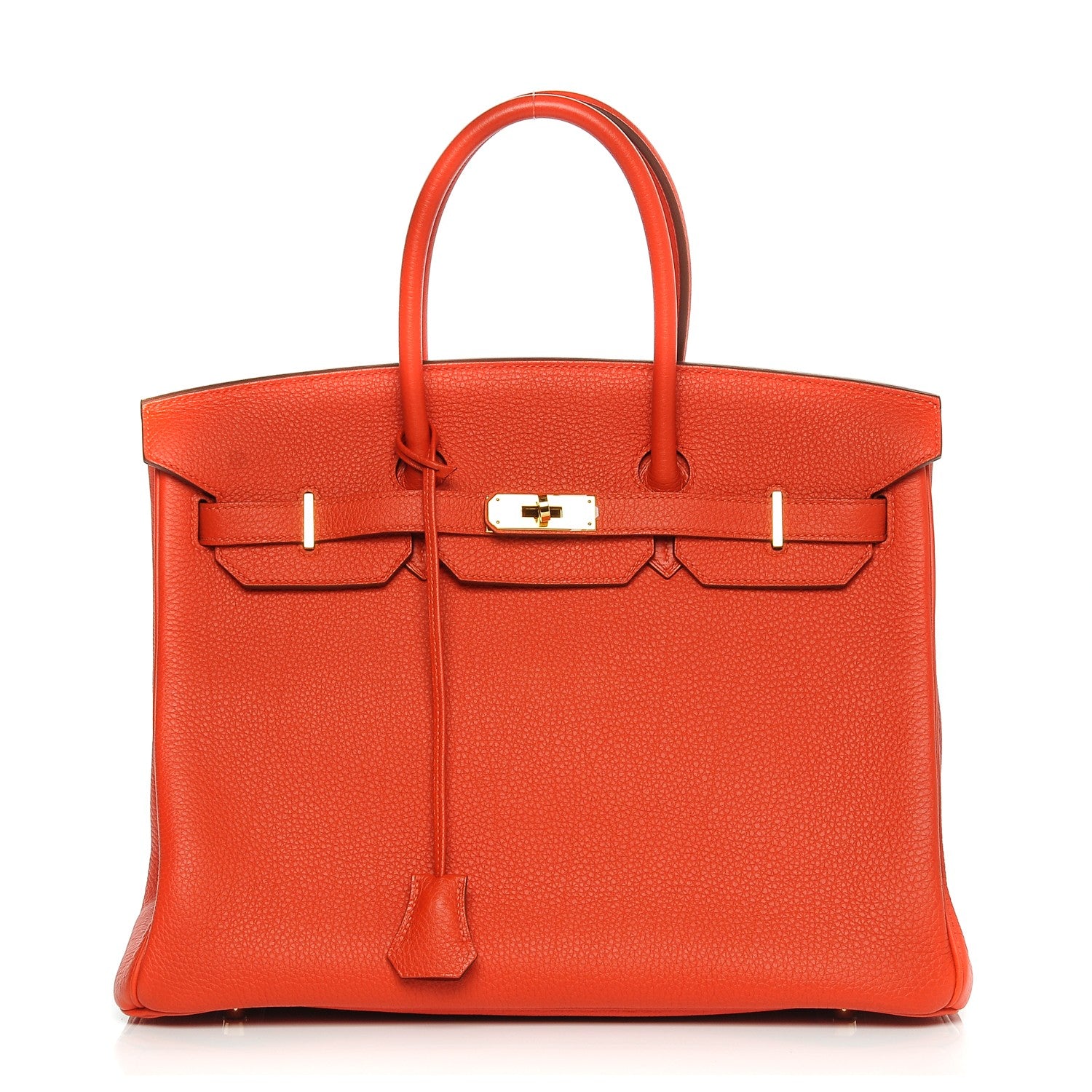 Hermes Togo Birkin 35 Capucine 1 of 10