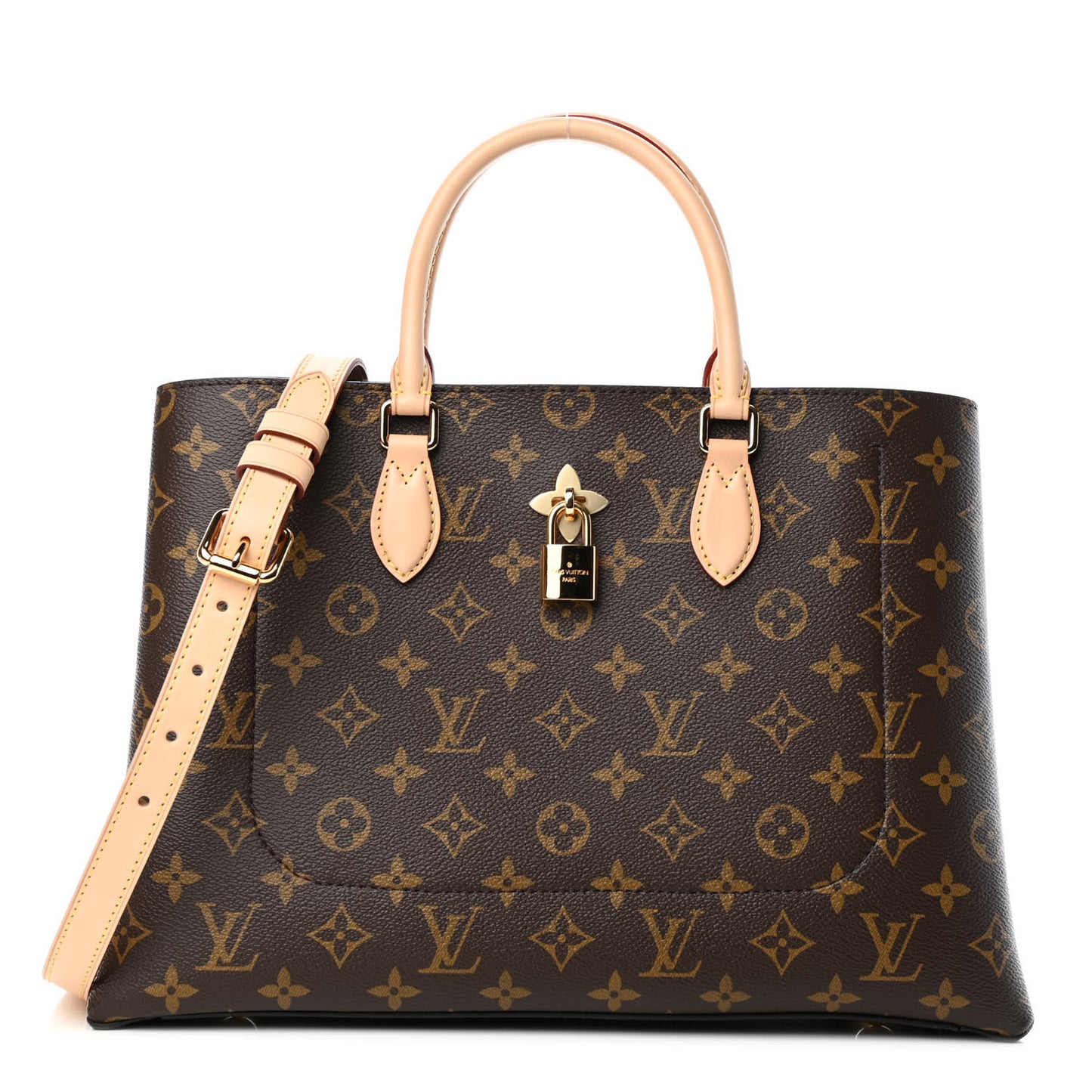 Monogram Flower Tote
